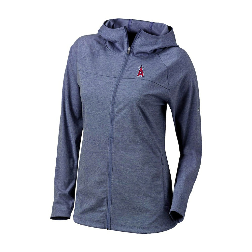 Los Angeles Angels Columbia Women's Half Shot Full-Zip Hoodie - MLB
