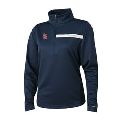 St. Louis Cardinals Columbia Women's Skiff Guide Fleece Half-Zip Pullover Jacket - MLB