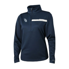Tampa Bay Rays Columbia Women's Skiff Guide Fleece Half-Zip Pullover Jacket - MLB