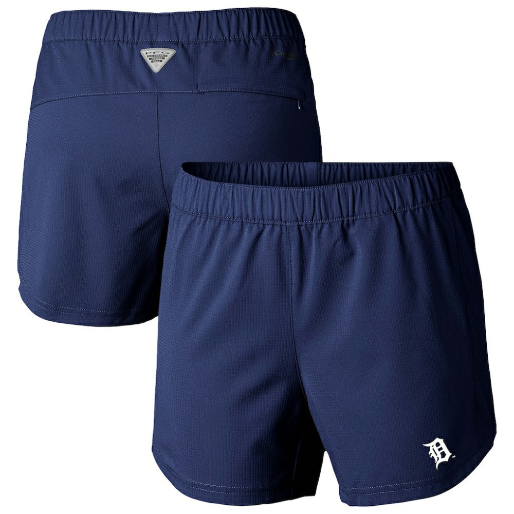 Detroit Tigers Columbia Women's Tamiami Pull-On Shorts - MLB