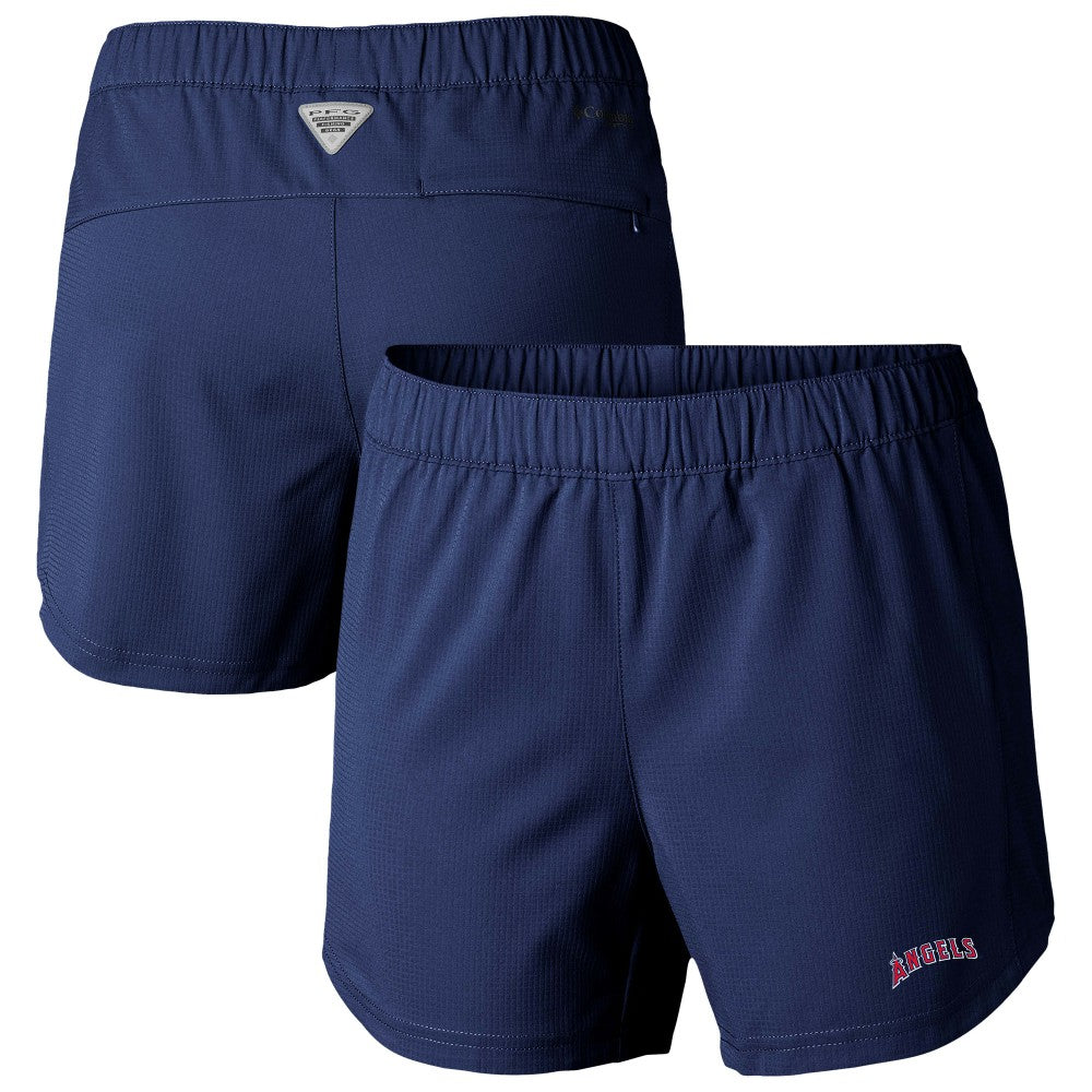 Los Angeles Angels Columbia Women's Tamiami Pull-On Shorts - MLB