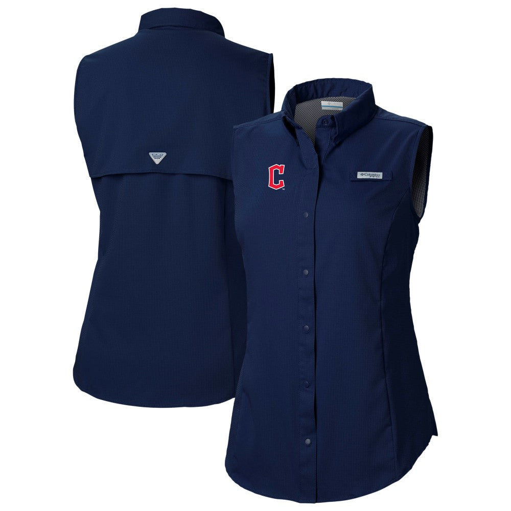 Cleveland Guardians Columbia Women's Tamiami Sleeveless Shirt - MLB