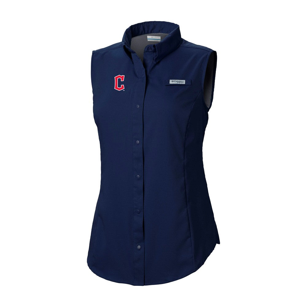 Cleveland Guardians Columbia Women's Tamiami Sleeveless Shirt - MLB