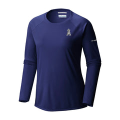 Los Angeles Angels Columbia Tidal Tee II Long Sleeve T-Shirt - MLB
