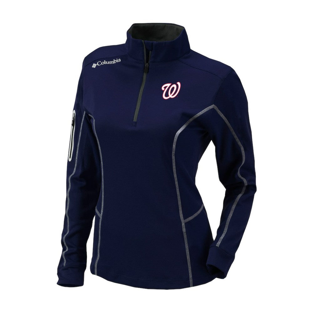 Washington Nationals Columbia Shotgun Quarter-Zip Top - MLB
