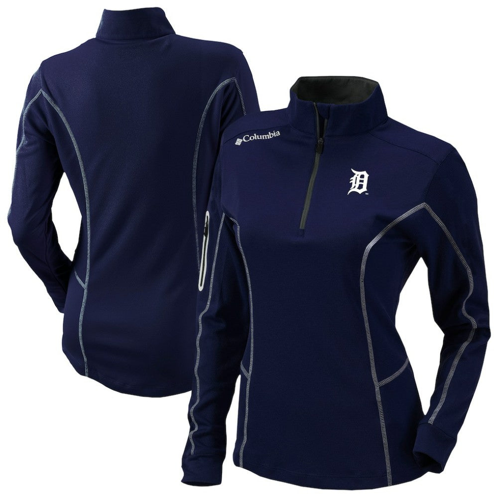 Detroit Tigers Columbia Shotgun Quarter-Zip Top - MLB