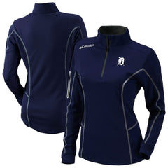 Detroit Tigers Columbia Shotgun Quarter-Zip Top - MLB