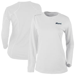 Miami Marlins Columbia Shotgun Long Sleeve T-Shirt - MLB