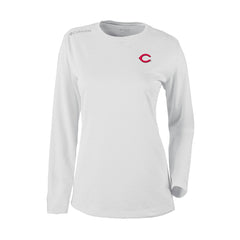 Cincinnati Reds Columbia Shotgun Long Sleeve T-Shirt - MLB