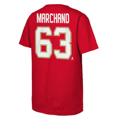 Brad Marchand Florida Panthers Youth Player Name & Number T-Shirt - Red - NHL