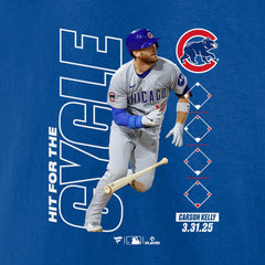 Carson Kelly Chicago Cubs Hit For The Cycle T-Shirt - MLB