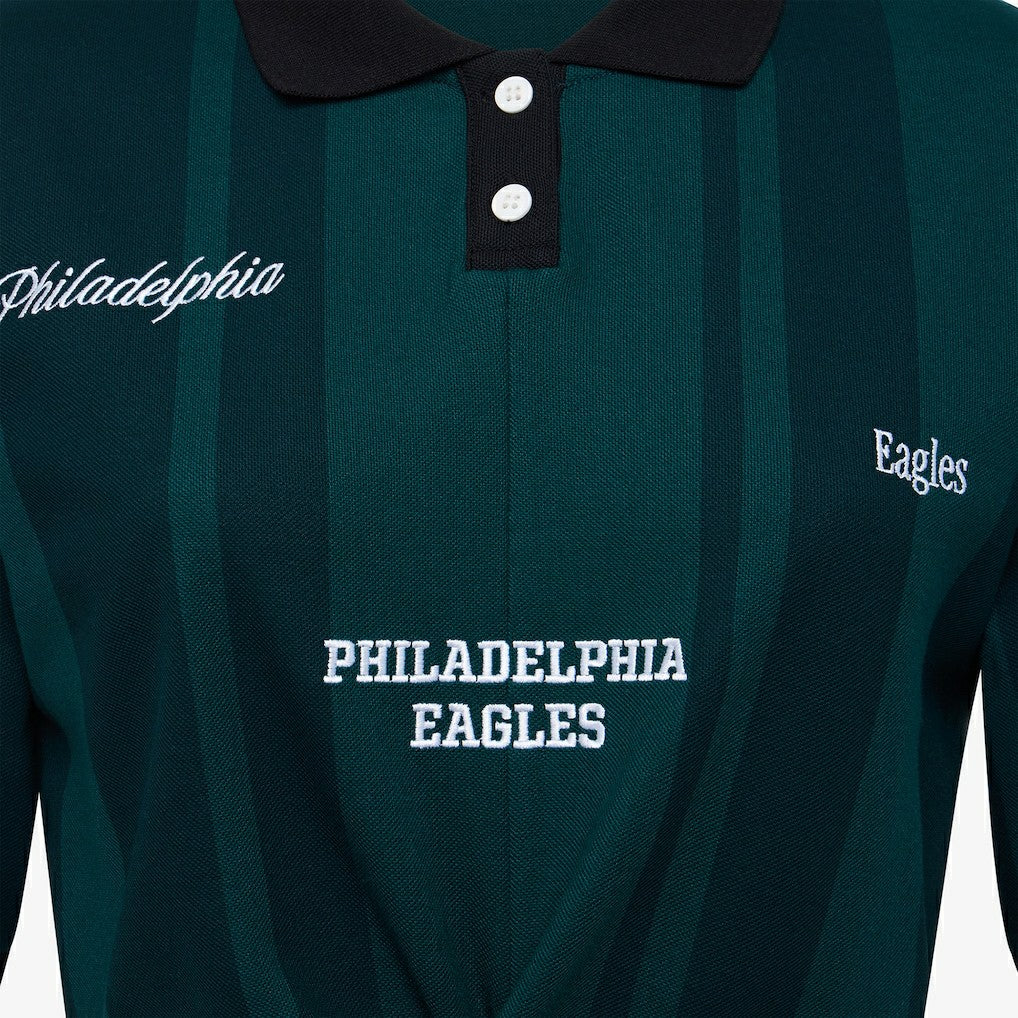 Philadelphia Eagles Off Season Women's Rugby T-Shirt Midnight Green | NFL