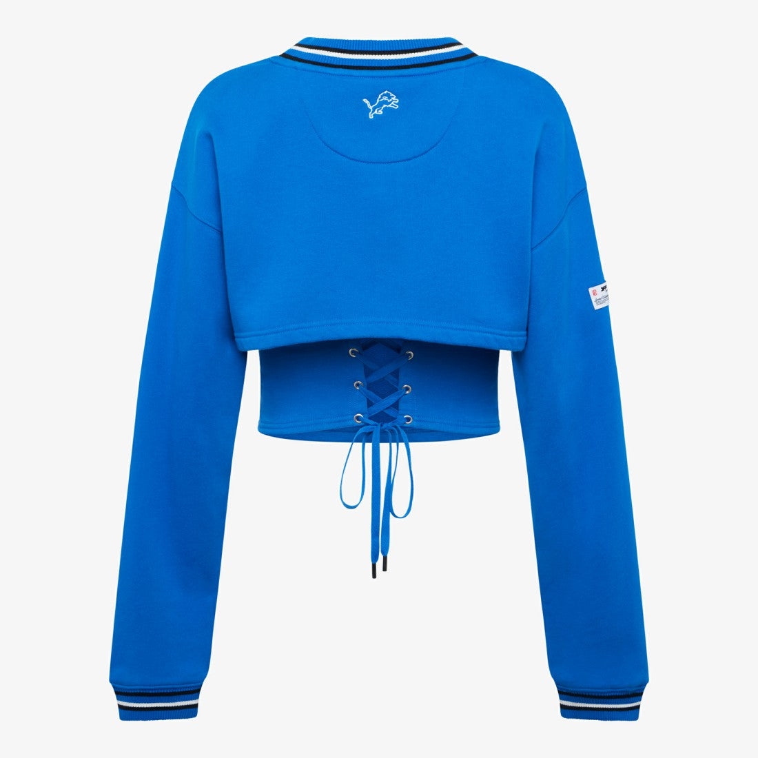 Detroit Lions Off Season Women's Fleece Shrug Cami Blue | NFL