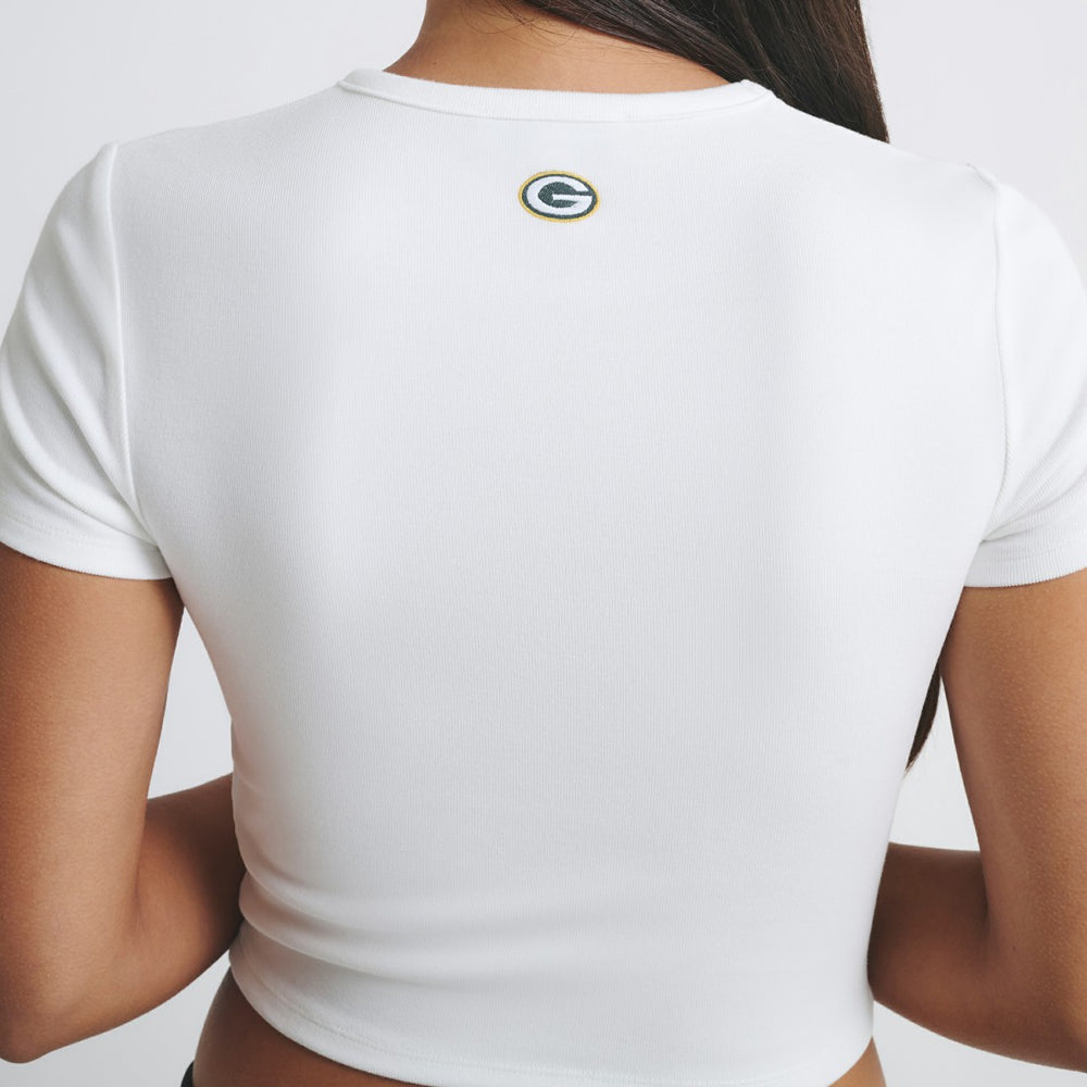Green Bay Packers Off Season Women's Baby T-Shirt White | NFL