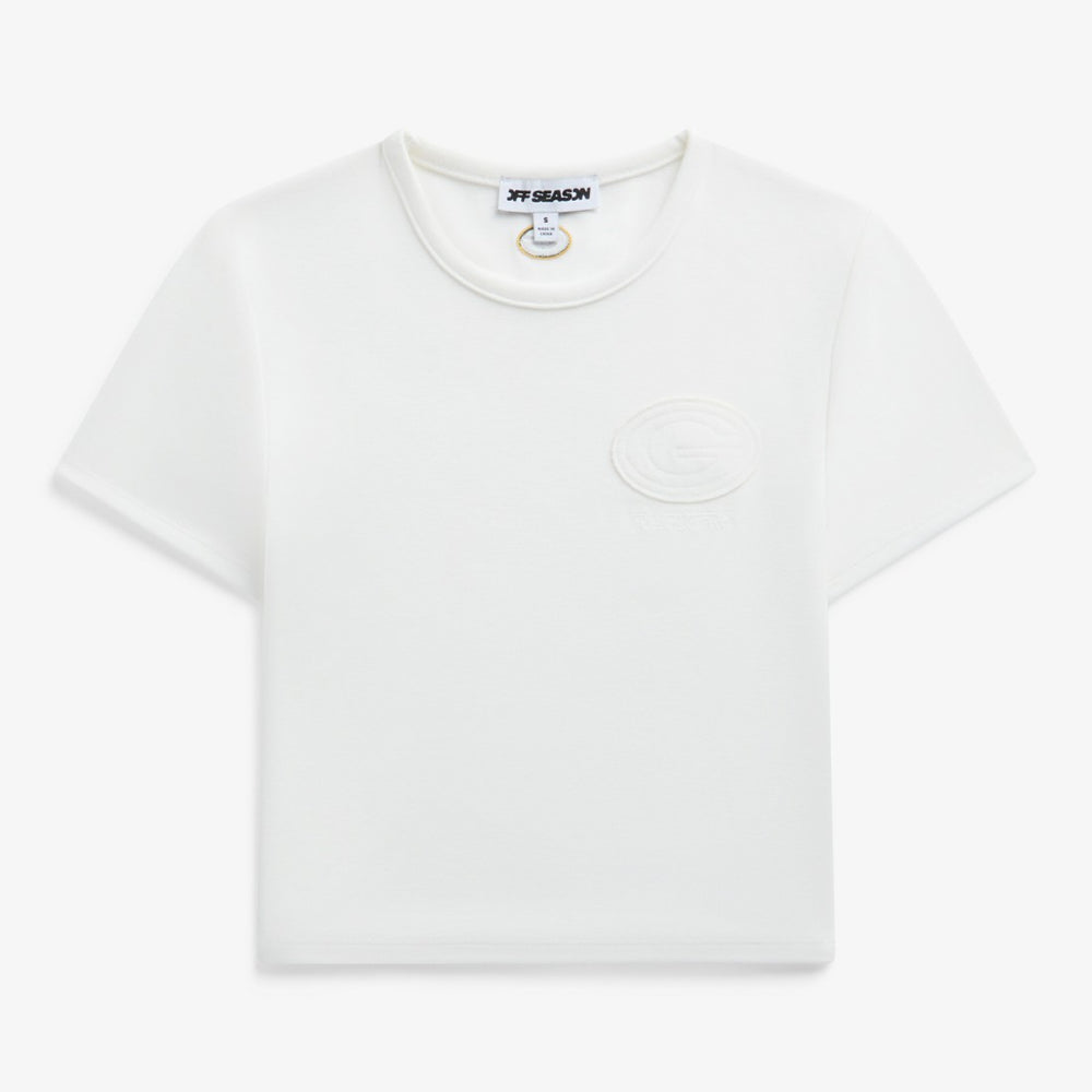 Green Bay Packers Off Season Women's Baby T-Shirt White | NFL