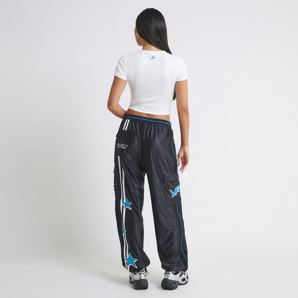 Detroit Lions Off Season Women's Baby T-Shirt White | NFL