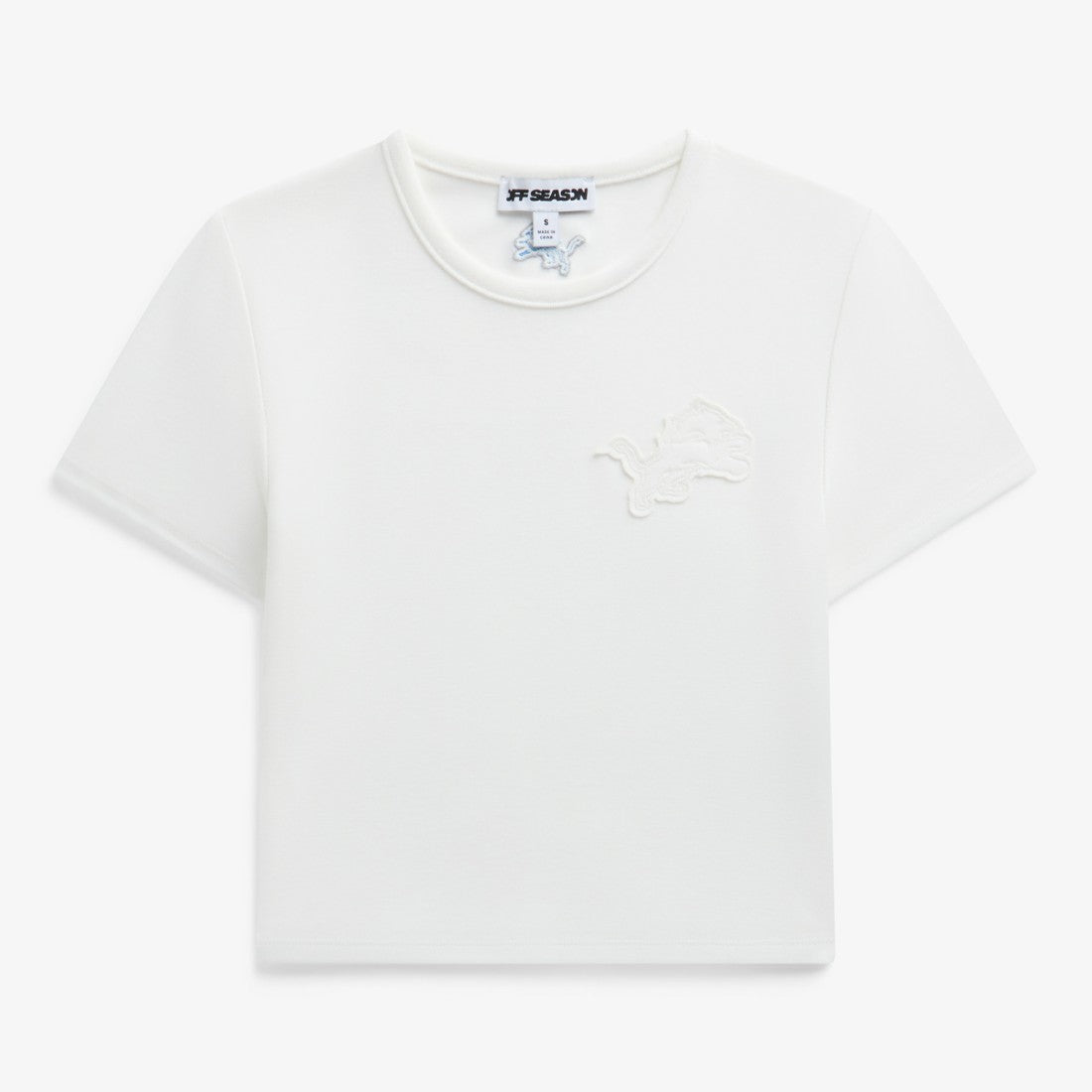 Detroit Lions Off Season Women's Baby T-Shirt White | NFL