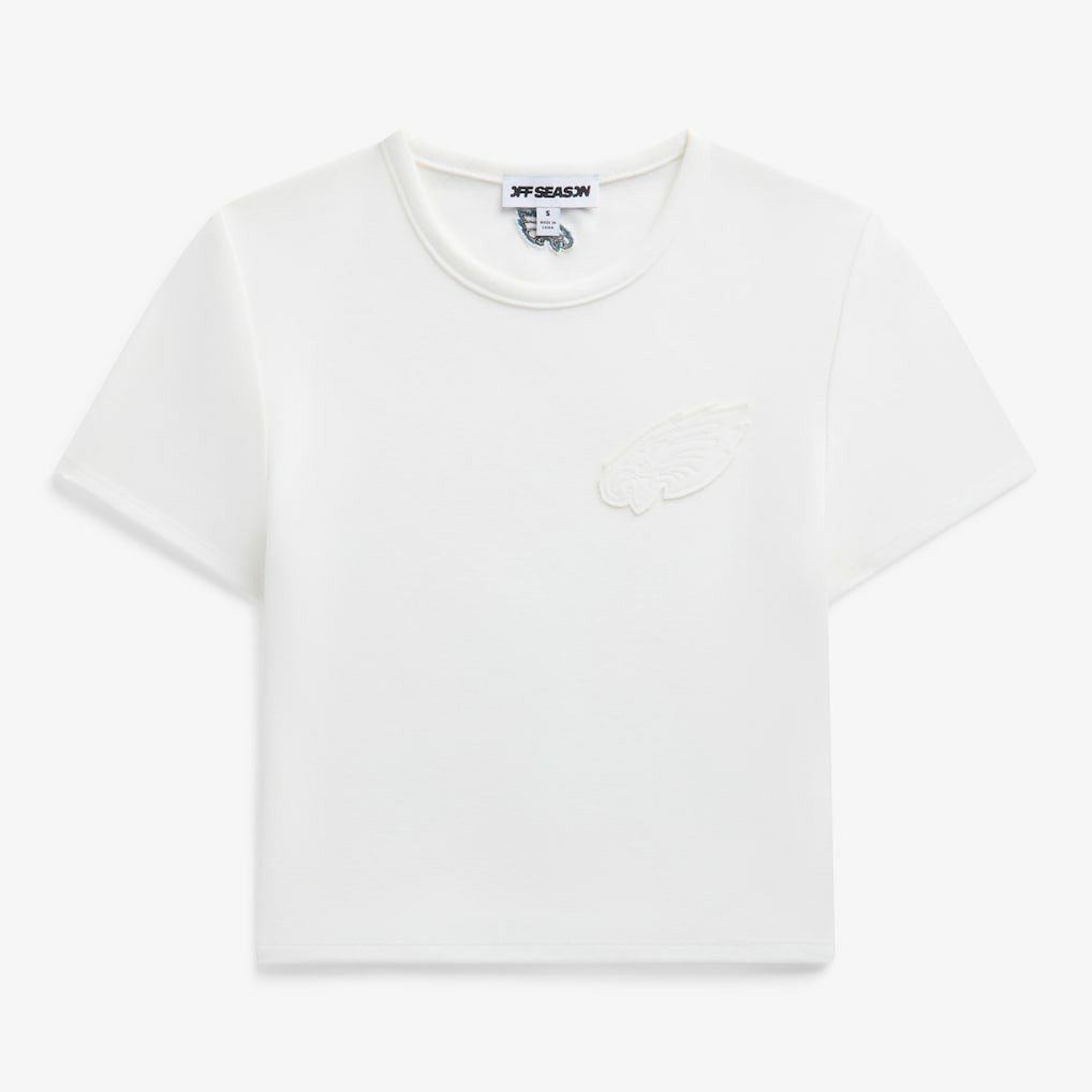 Philadelphia Eagles Off Season Women's Baby T-Shirt White | NFL