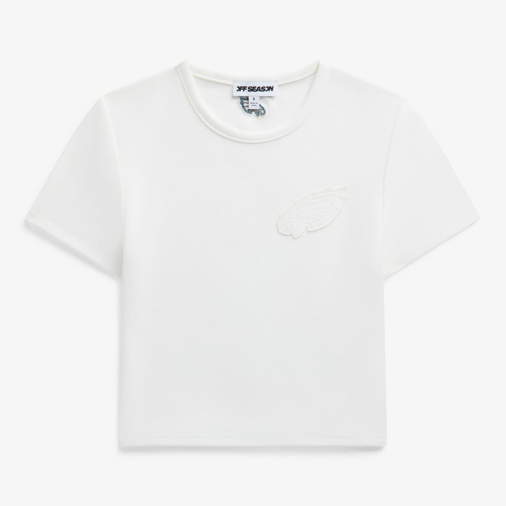 Philadelphia Eagles Off Season Women's Baby T-Shirt White | NFL