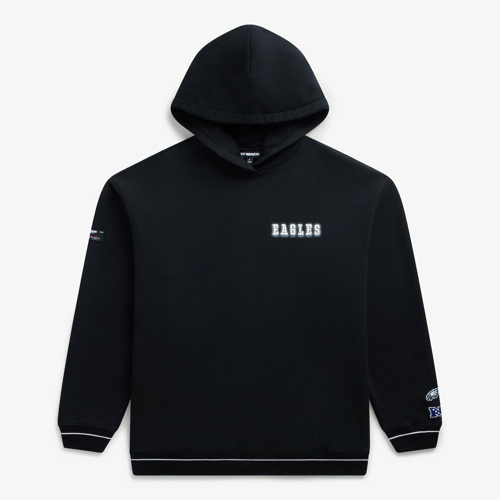 Philadelphia Eagles Off Season Unisex Hoodie Black | NFL