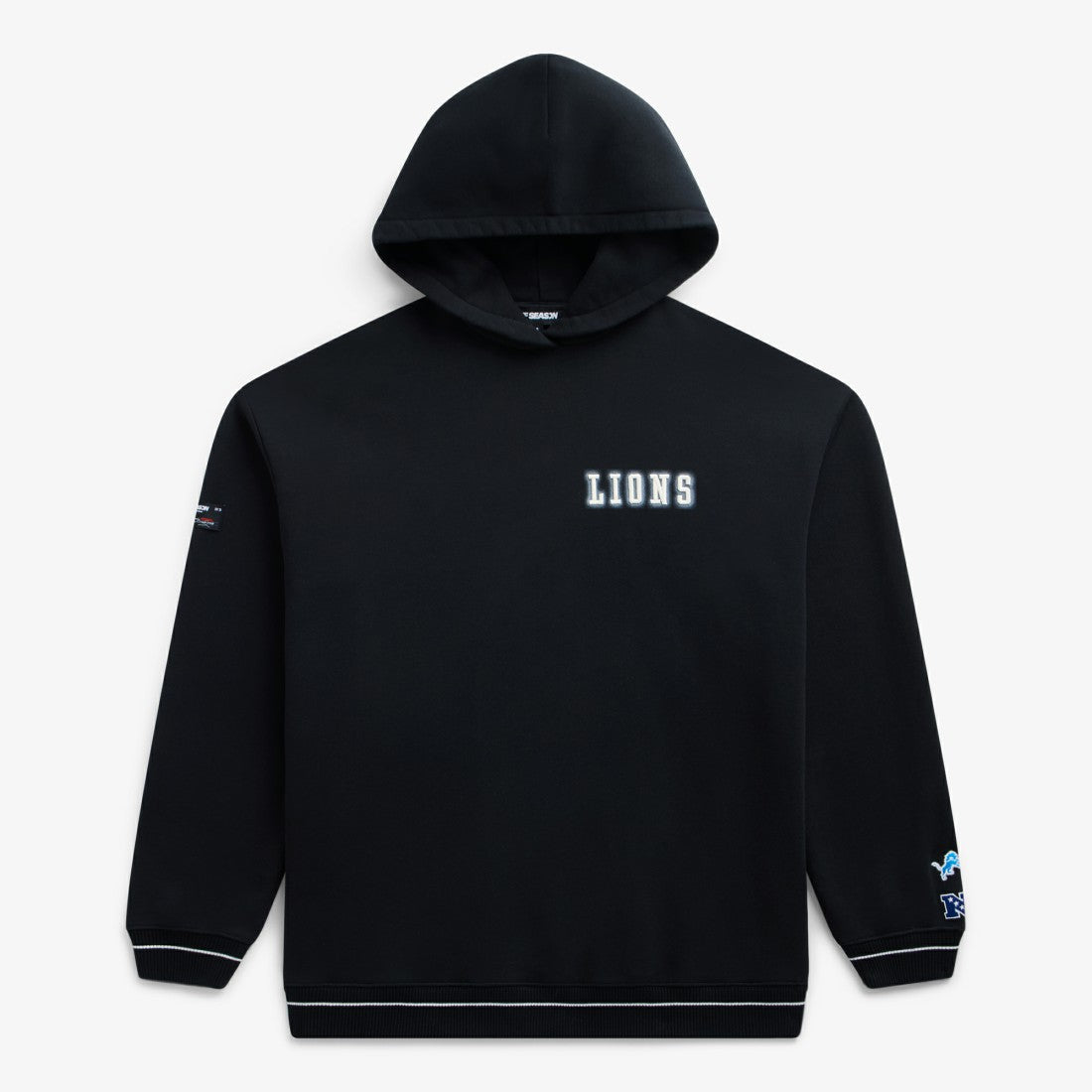 Detroit Lions Off Season Unisex Hoodie Black | NFL