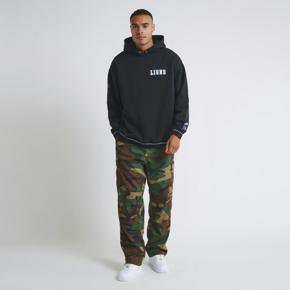 Detroit Lions Off Season Unisex Hoodie Black | NFL