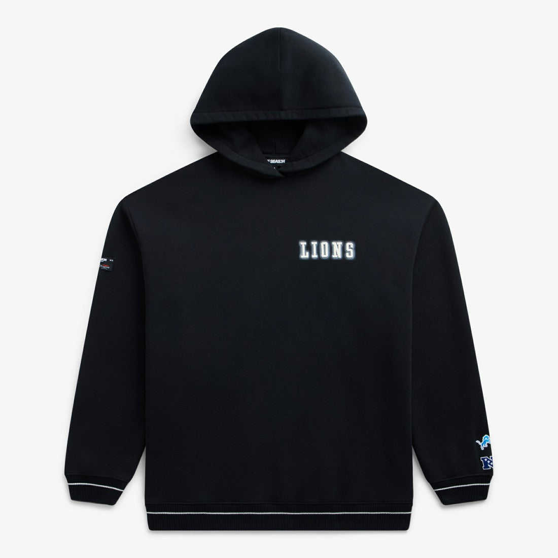 Detroit Lions Off Season Unisex Hoodie Black | NFL