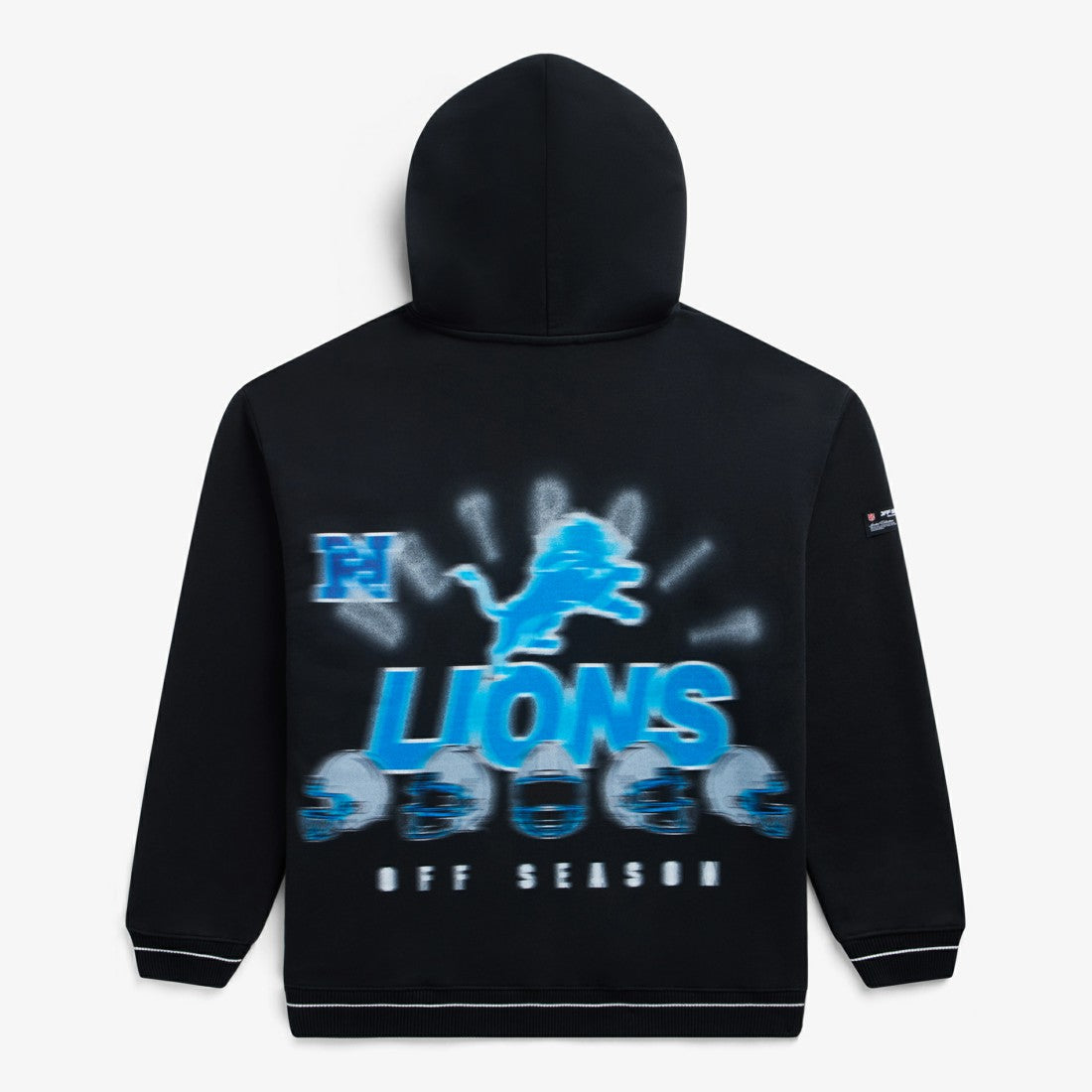 Detroit Lions Off Season Unisex Hoodie Black | NFL