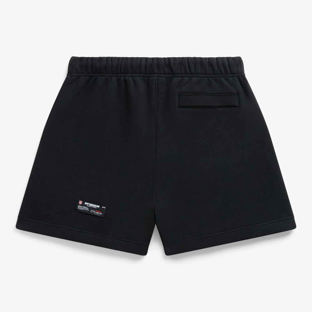 Green Bay Packers Off Season Unisex Fleece Shorts Black | NFL