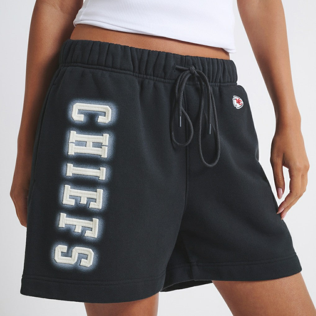 Kansas City Chiefs Off Season Unisex Fleece Shorts Black | NFL