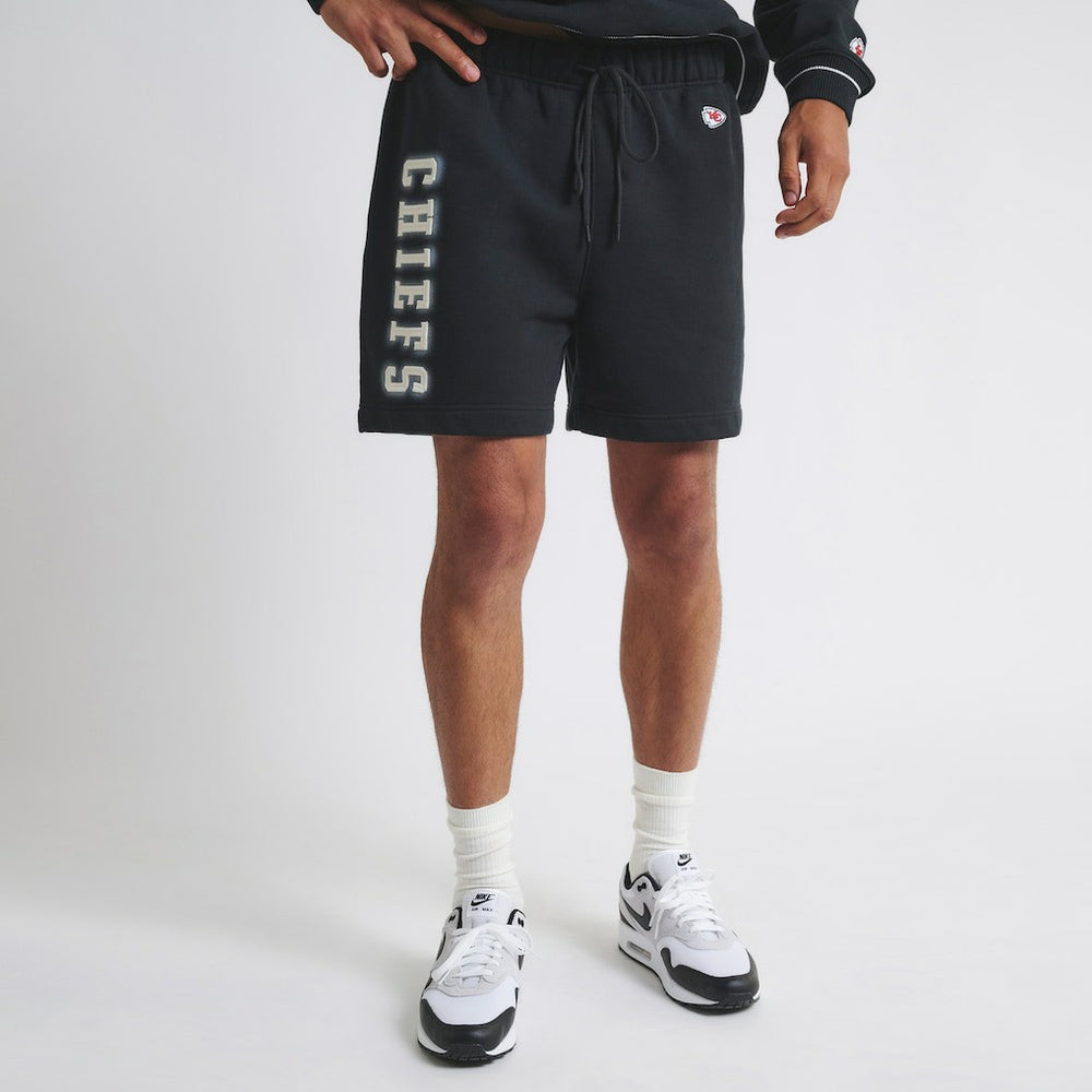 Kansas City Chiefs Off Season Unisex Fleece Shorts Black | NFL