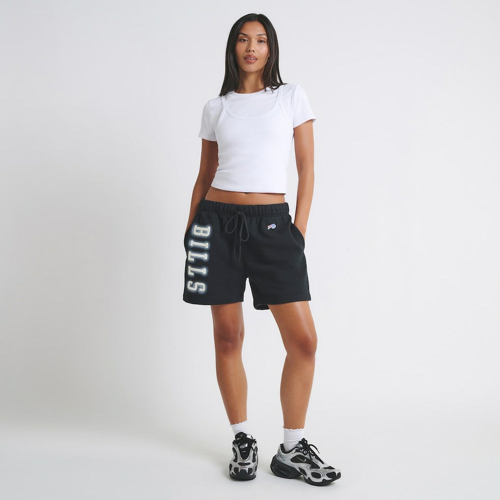 Buffalo Bills Off Season Unisex Fleece Shorts Black | NFL