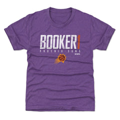 Devin Booker Phoenix Suns 500 Level Youth Elite T-Shirt Heather Purple - NBA