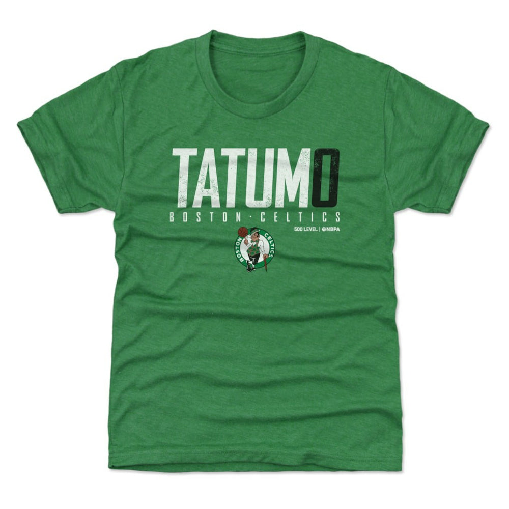 Jayson Tatum Boston Celtics 500 Level Youth Elite T-Shirt Kelly Green - NBA