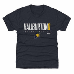 Tyrese Haliburton Indiana Pacers 500 Level Youth Elite T-Shirt Navy - NBA