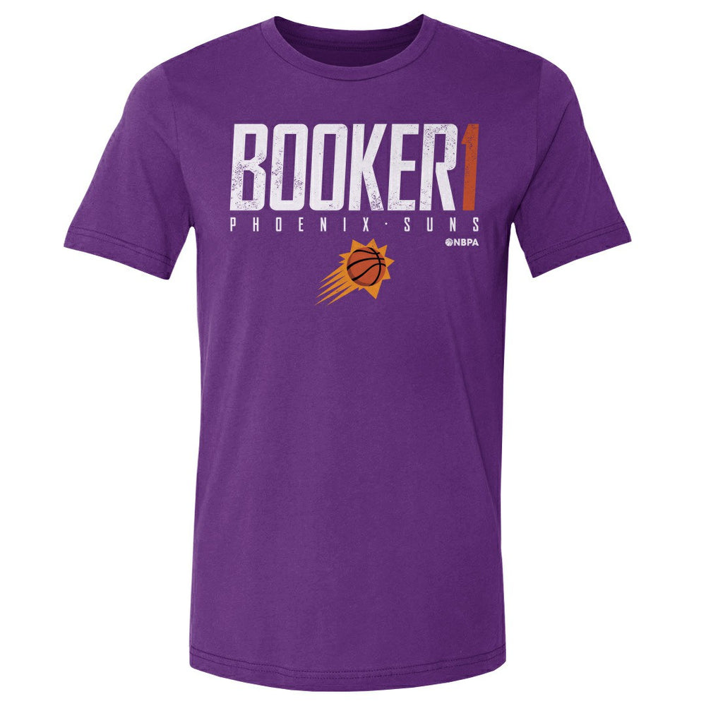 Devin Booker Phoenix Suns 500 Level Elite T-Shirt Purple - NBA
