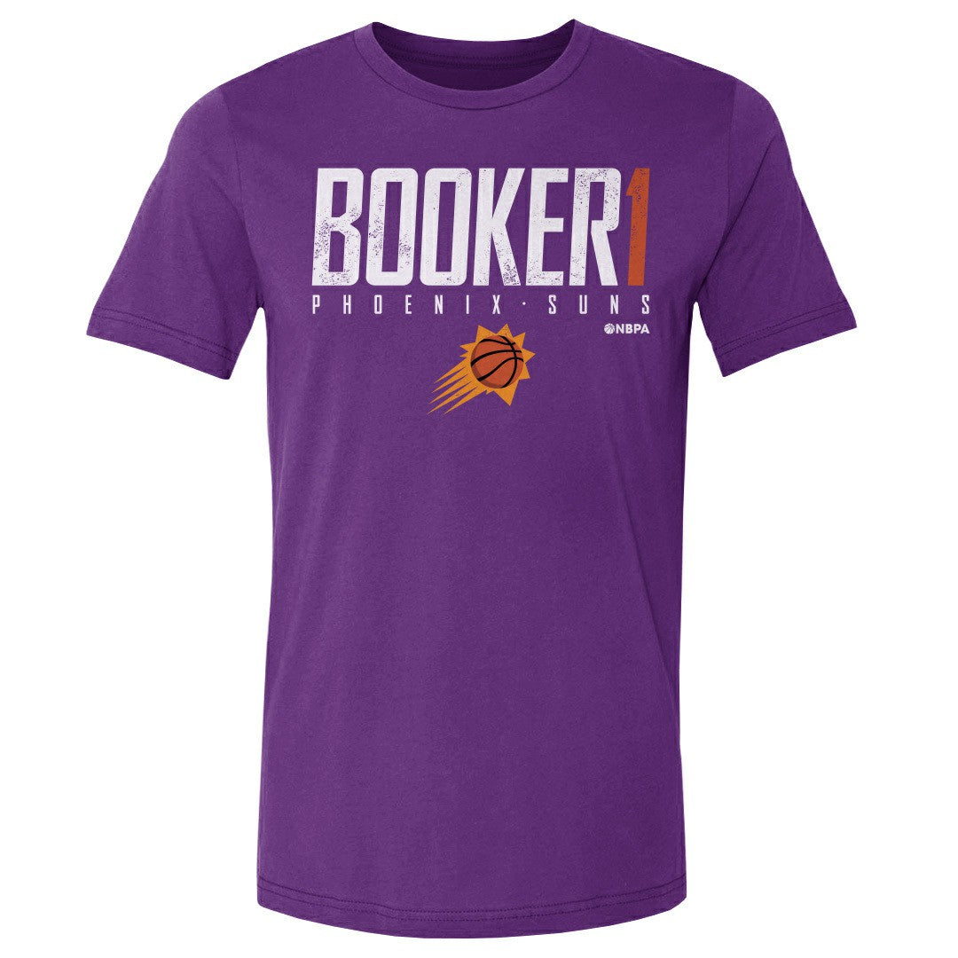 Devin Booker Phoenix Suns 500 Level Elite T-Shirt Purple - NBA