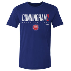 Cade Cunningham Detroit Pistons 500 Level Elite T-Shirt Blue - NBA