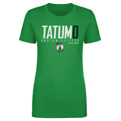 Jayson Tatum Boston Celtics 500 Level Women's Elite T-Shirt Kelly Green - NBA