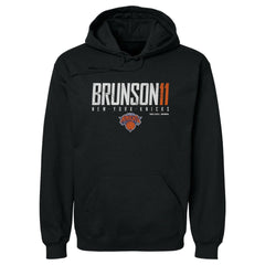 Jalen Brunson New York Knicks 500 Level Elite Pullover Hoodie Black - NBA