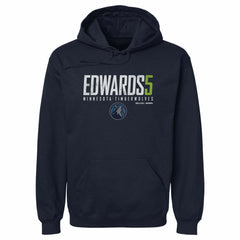 Anthony Edwards Minnesota Timberwolves 500 Level Elite Pullover Hoodie Navy - NBA