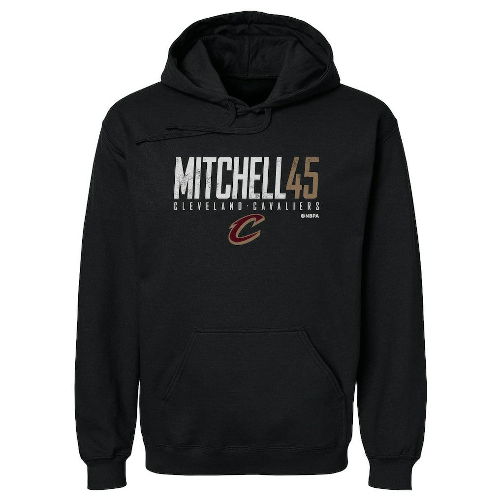 Donovan Mitchell Cleveland Cavaliers 500 Level Elite Pullover Hoodie Black - NBA