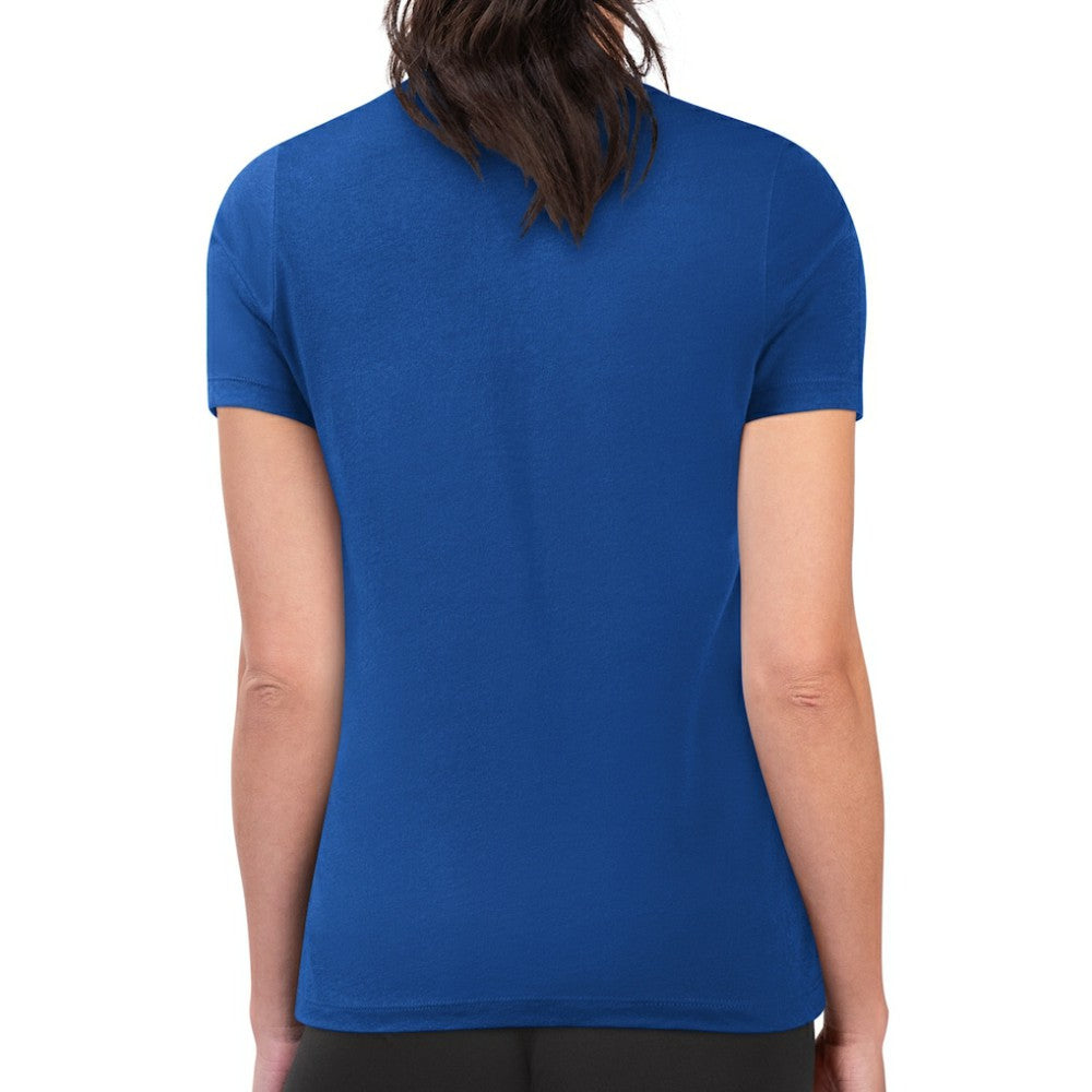 Toronto Blue Jays G-III 4Her by Carl Banks Women's Super-Slim Fit Lightweight Double Heart T-Shirt - MLB