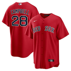 Kristian Campbell Boston Red Sox Nike Alternate Replica Jersey - MLB