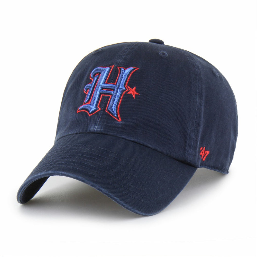 Houston Texans '47 H-Town Cleanup Adjustable Hat Navy | 47 brand