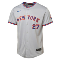 Mark Vientos New York Mets Nike Youth Road Limited Jersey - MLB