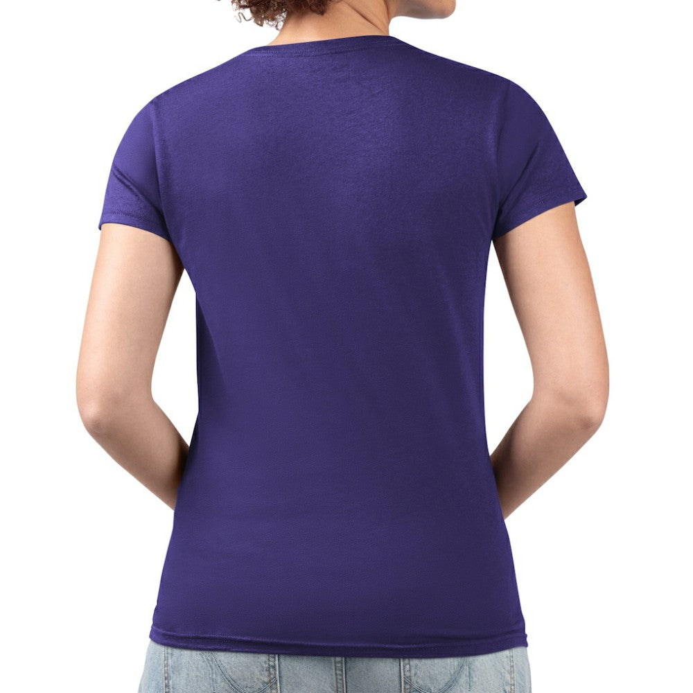 Colorado Rockies G-III 4Her by Carl Banks Women's Super-Slim Fit Lightweight Retro Roses V-Neck T-Shirt - MLB