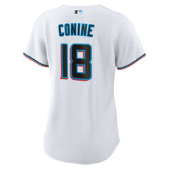 Griffin Conine Miami Marlins Nike Women's Home Replica Jersey - MLB