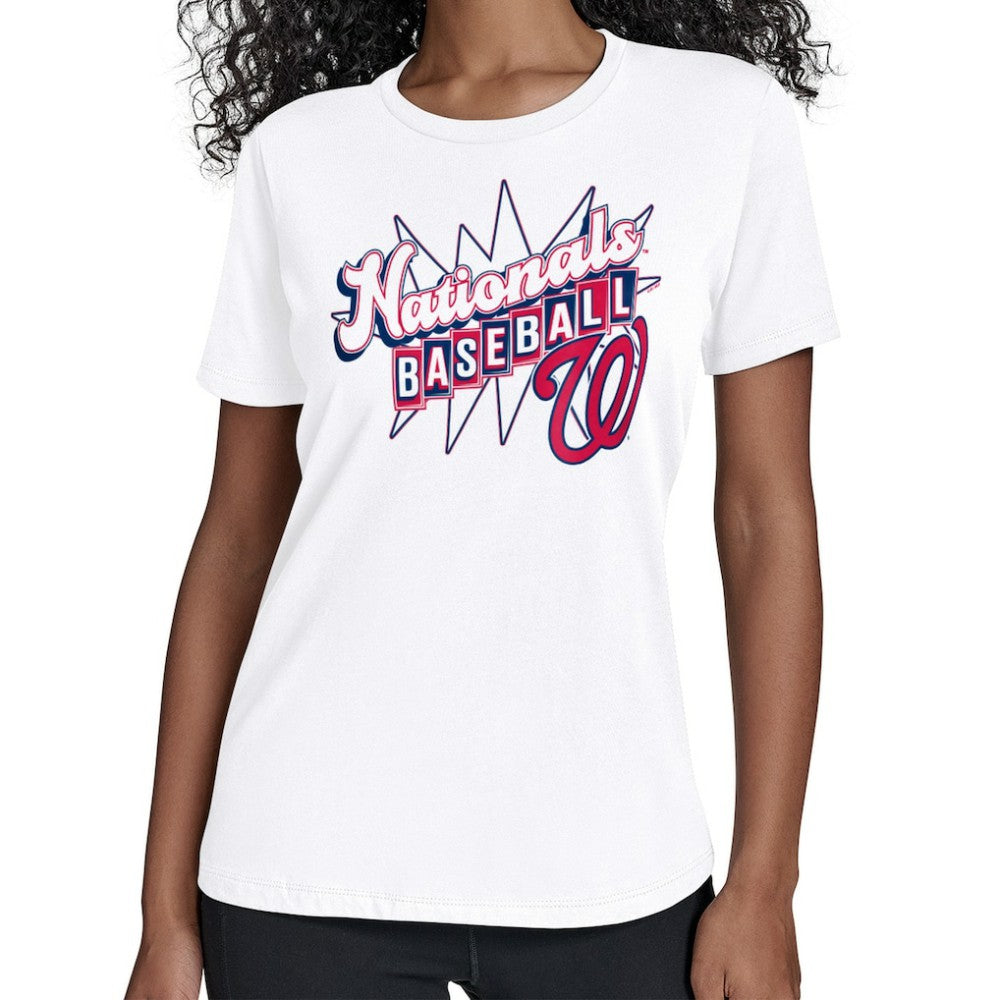 Washington Nationals Starter Women's Drive-In T-Shirt - MLB