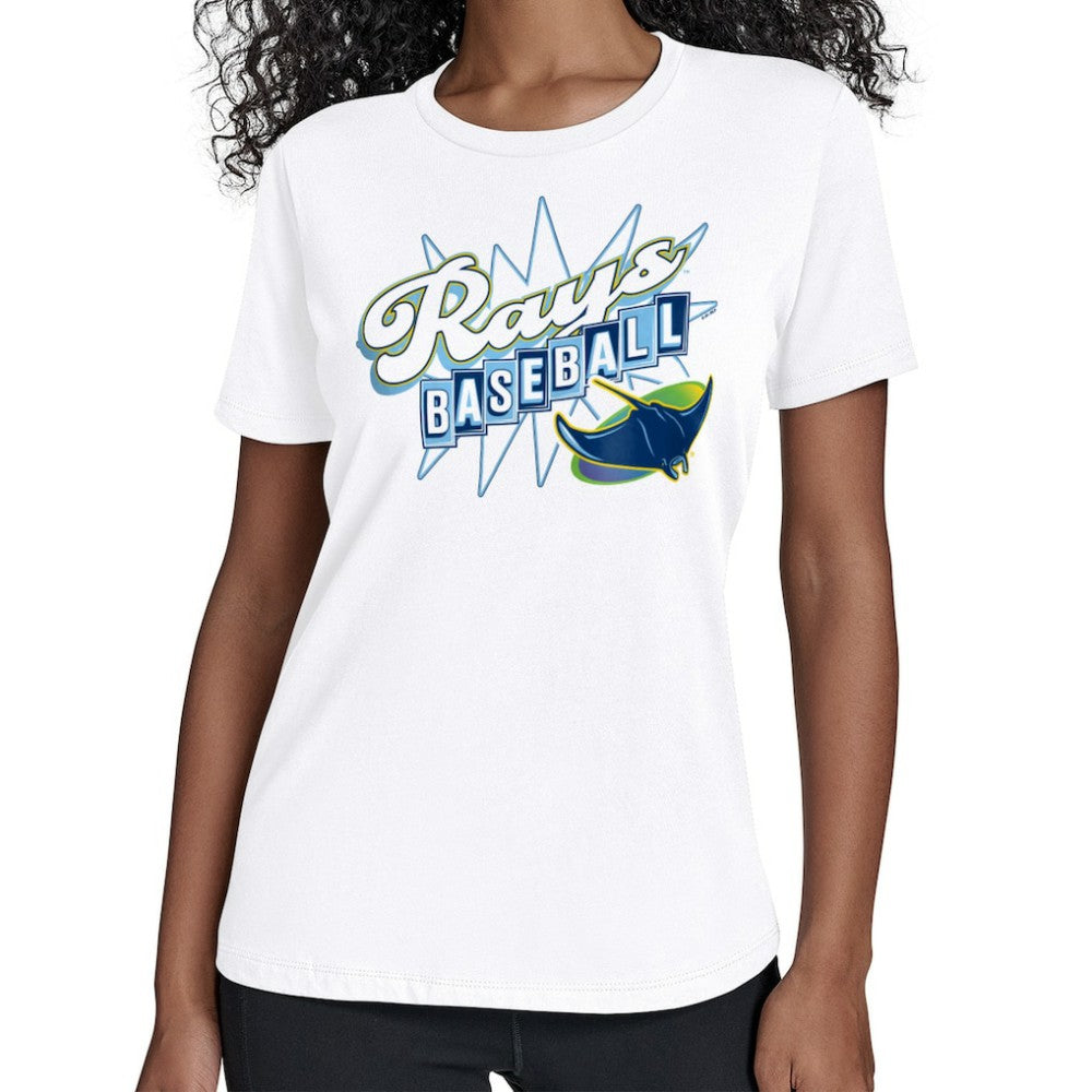 Tampa Bay Rays Starter Women's Drive-In T-Shirt - MLB